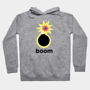 Booom! Cute bomb illustration Hoodie